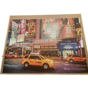 Cra-z-art Kodak BRIGHT LIGHTS, BIG CITY, NYC 1500 pc Jigsaw Puzzle 8900 BROADWAY